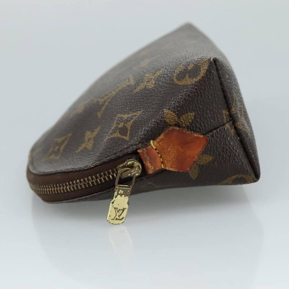 LOUIS VUITTON Monogram Pochette Cosmetic PM Cosmetic Pouch M47515 Auth yk16477 - Picture 4 of 16